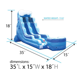 dimsgraphic 2025 seat xsl wd18 bmw 1 1751562213 18ft Blue Marble Wave Waterslide